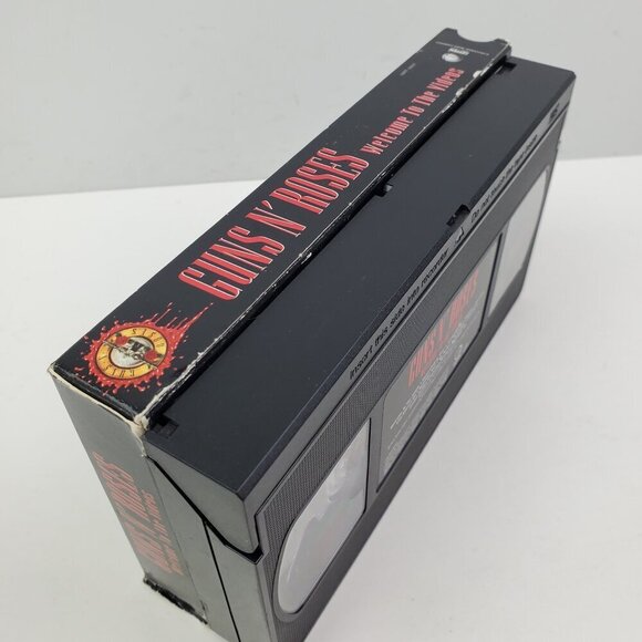 Guns N' Roses VHS Tape Welcome to Videos VTG 1998 Hard Rock Music Tested - Picture 6 of 10